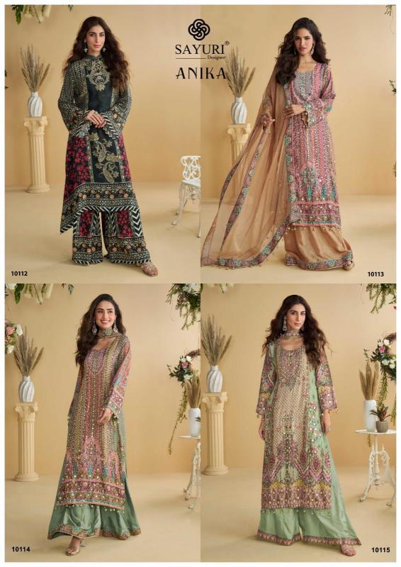Sayuri Anika catalog wholesale designer salwar kameez in surat