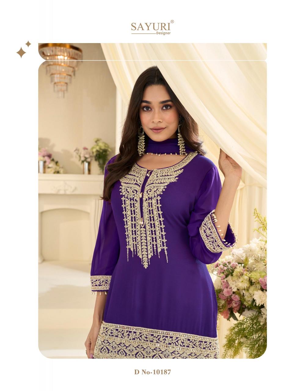 Sayuri Bansuri catalog buy wholesale salwar kameez surat