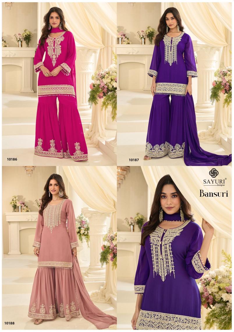 Sayuri Bansuri catalog buy wholesale salwar kameez surat