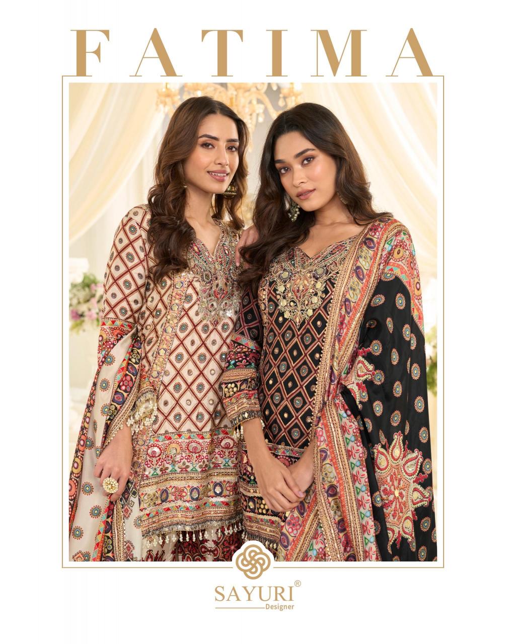 Sayuri Fatima catalog wholesale dealers of salwar kameez in ahmedabad