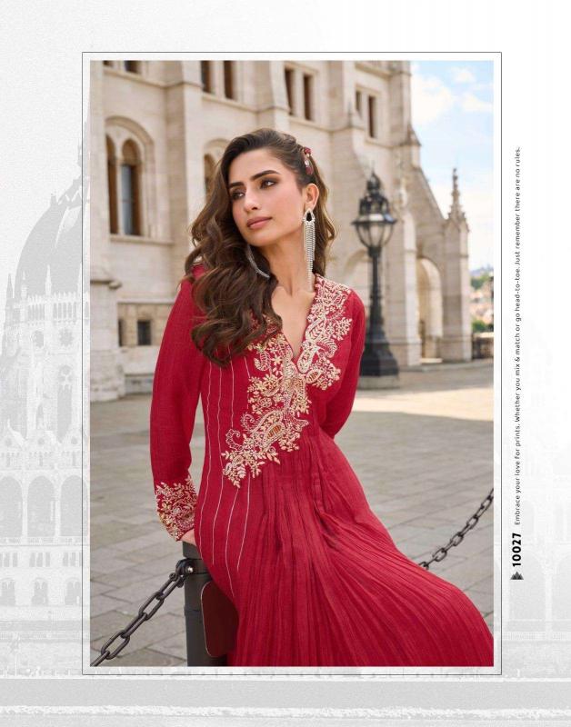 Sayuri Jhalak catalog Embroidered Designer Gown kurtis