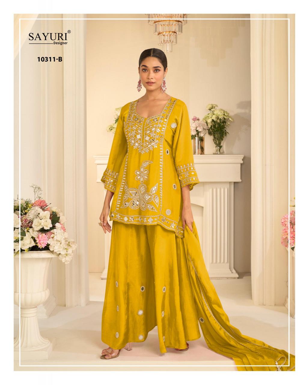 Sayuri Mirror 10311 Catalog designer salwar kameez wholesale in chennai