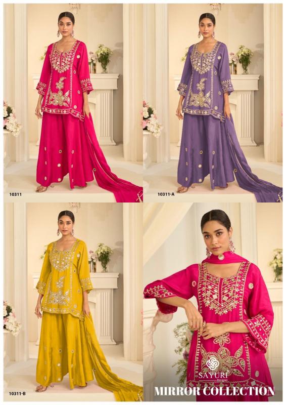 Sayuri Mirror 10311 Catalog designer salwar kameez wholesale in chennai