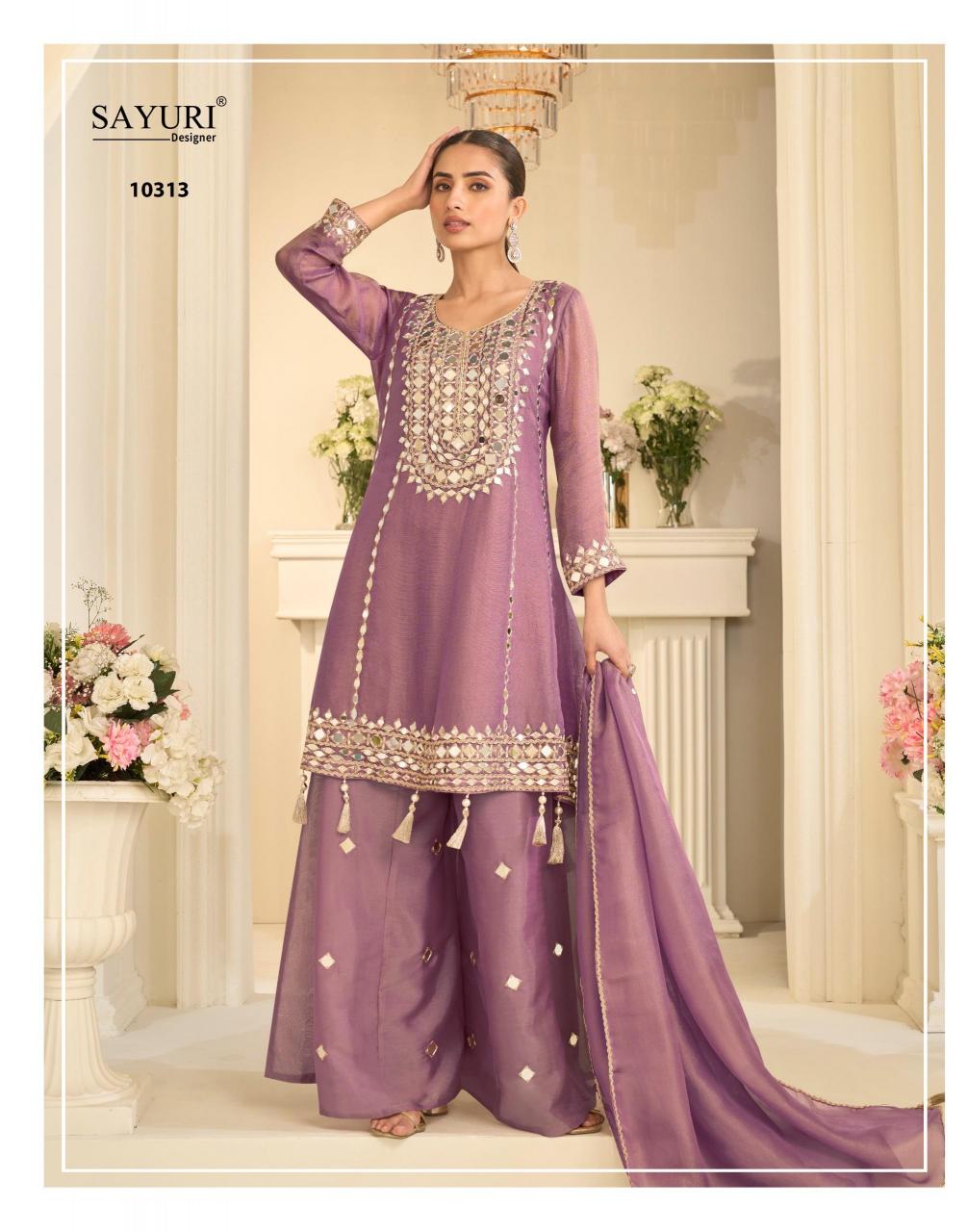 Sayuri Mirror 10313 Catalog designer salwar kameez at wholesale price
