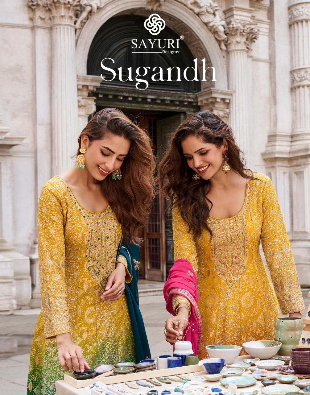 Sayuri Sugandh Catalog wholesale designer salwar kameez in surat
