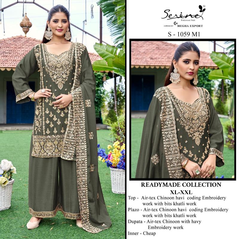 Serine S 1059 catalog pakistani readymade suits wholesale uk