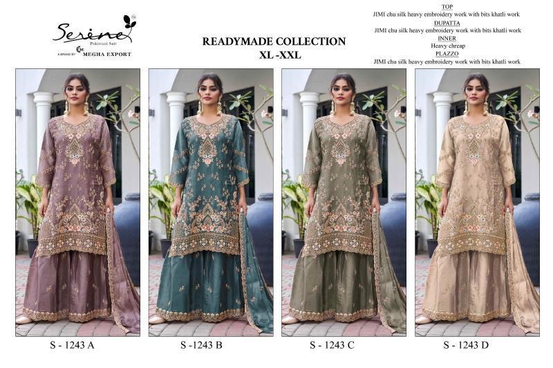 Serine S 1243 catalog wholesale pakistani suits