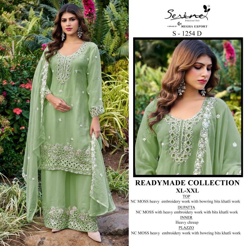 Serine S 1254 catalog wholesaler of pakistani suits in delhi