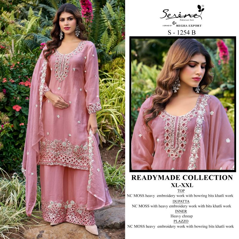 Serine S 1254 catalog wholesaler of pakistani suits in delhi