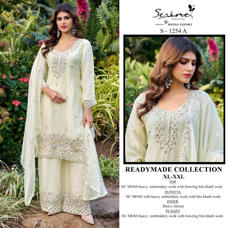 Serine S 1254 catalog wholesaler of pakistani suits in delhi