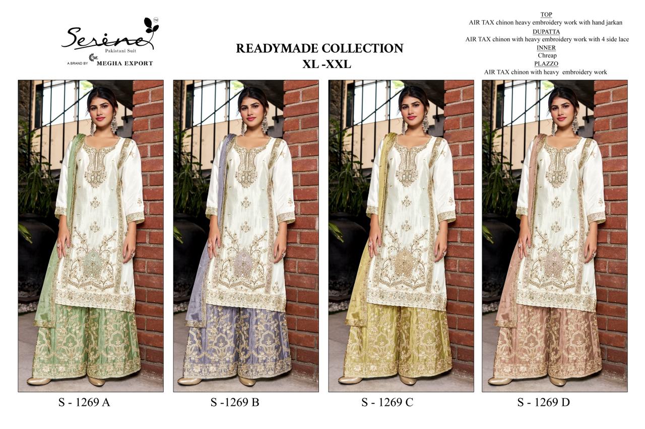 Serine S 1269 catalog wholesale pakistani suits in uae