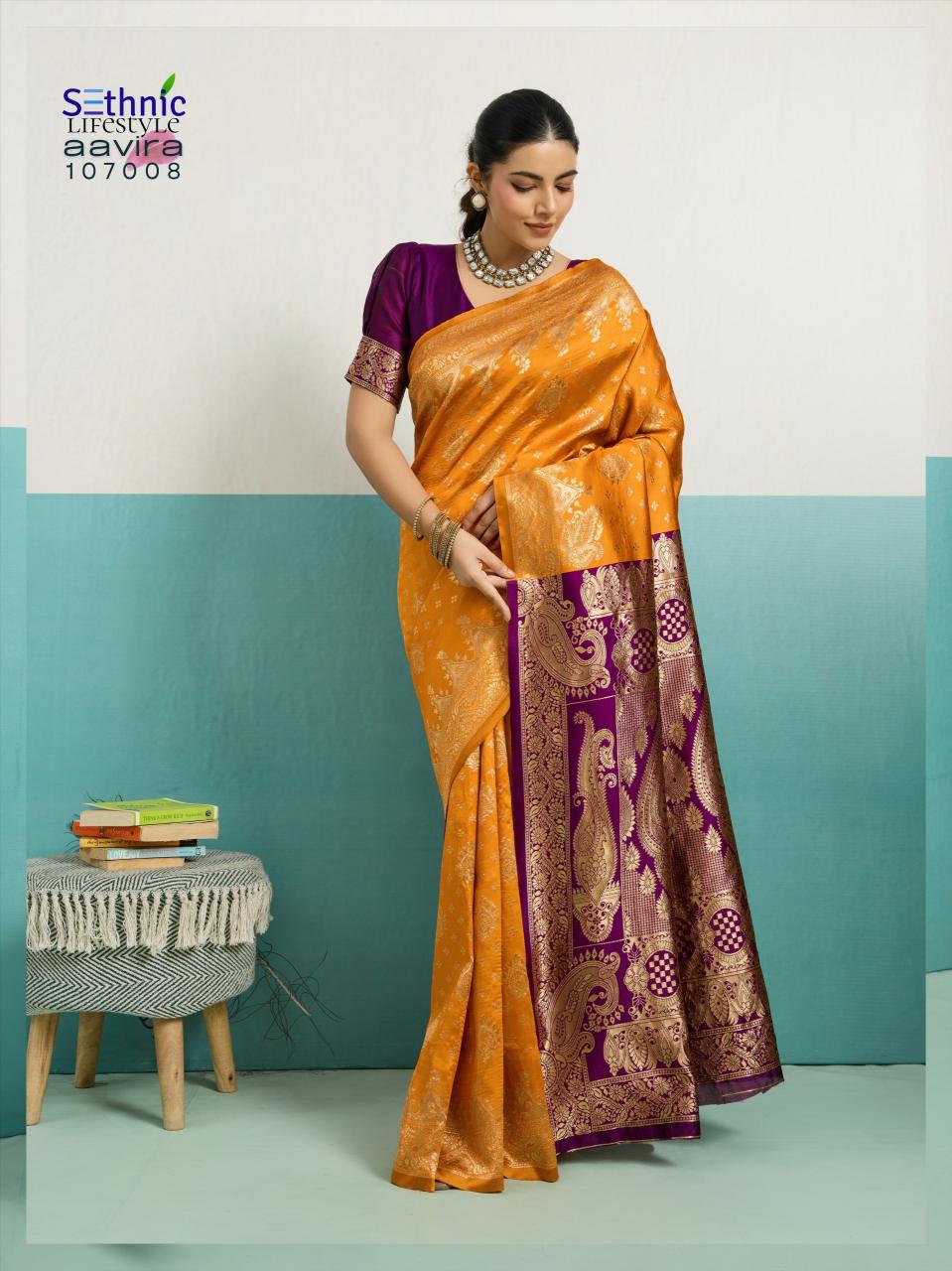 Sethnic Aavira catalog wholesale sarees hyderabad