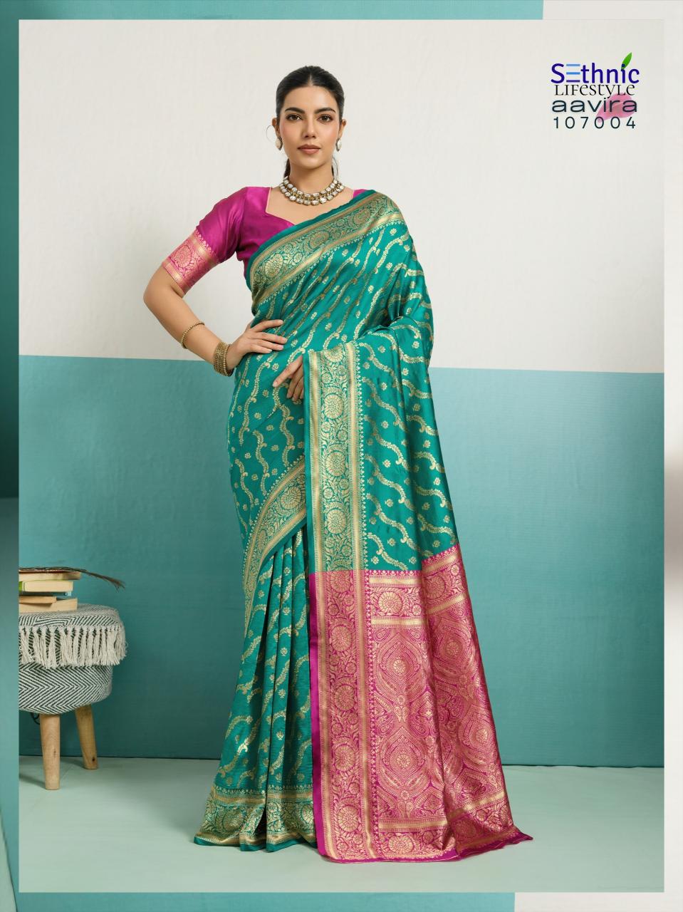 Sethnic Aavira catalog wholesale sarees hyderabad