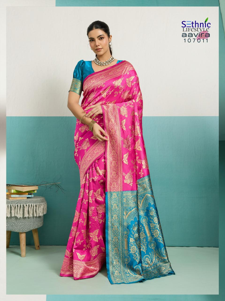 Sethnic Aavira catalog wholesale sarees hyderabad
