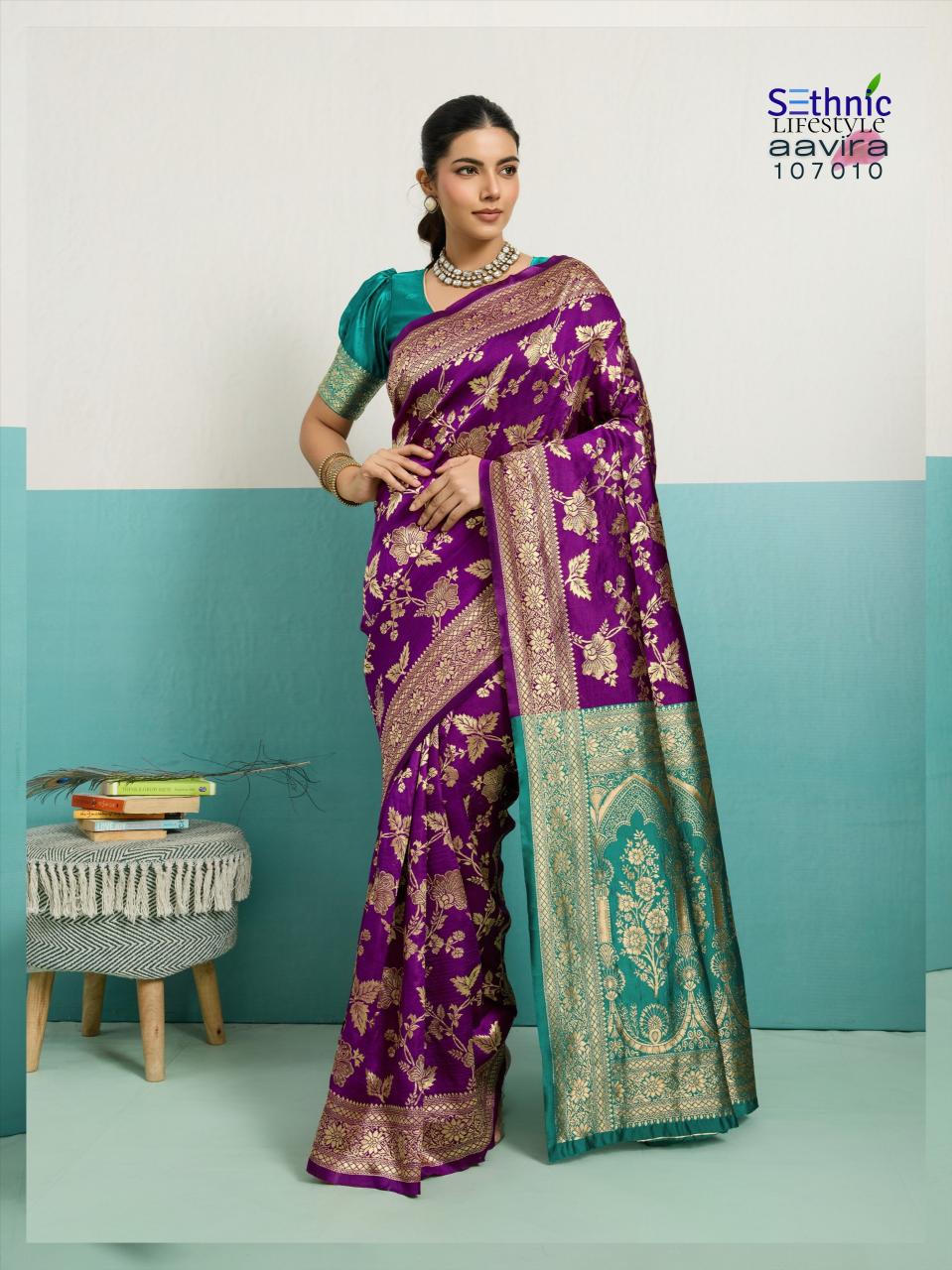 Sethnic Aavira catalog wholesale sarees hyderabad