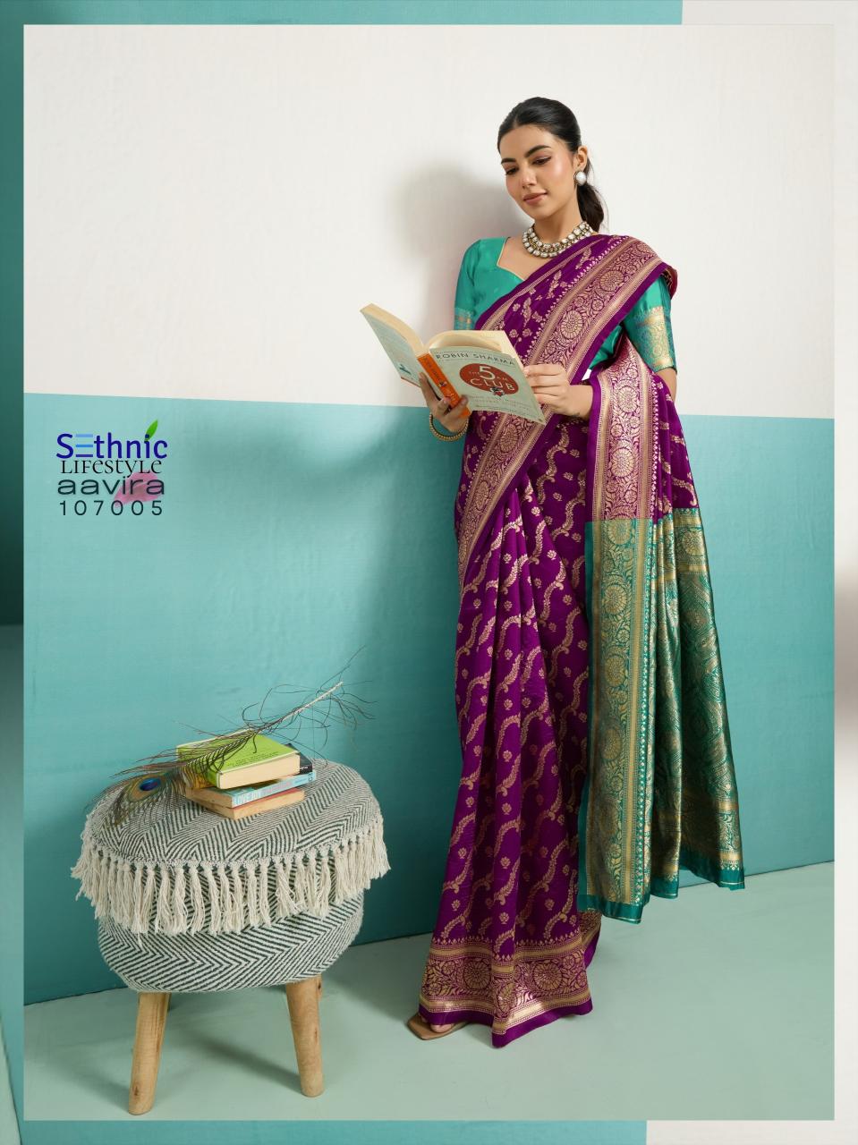 Sethnic Aavira catalog wholesale sarees hyderabad