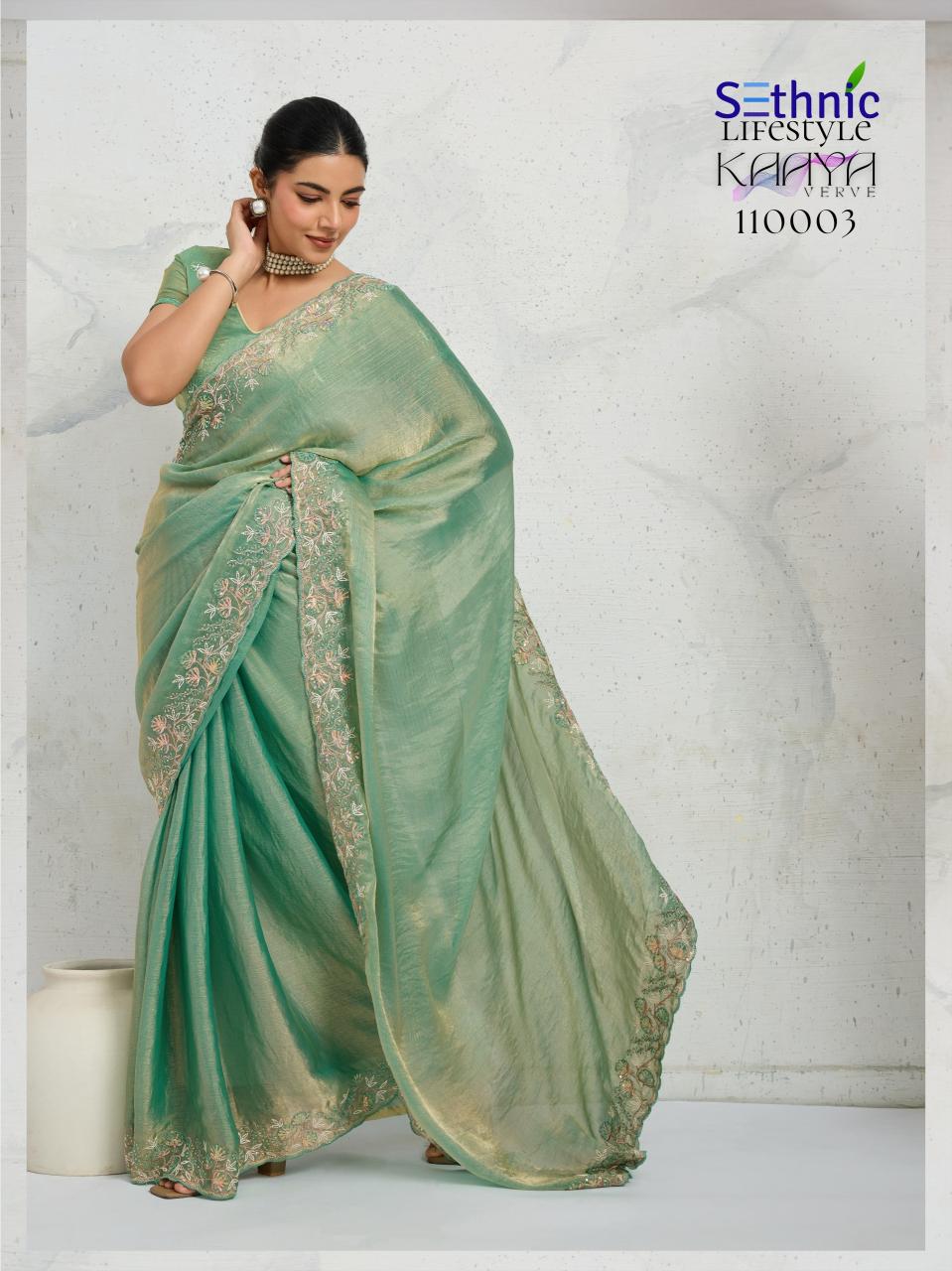 Sethnic Kaaya Verve catalog wholesale sarees in chennai