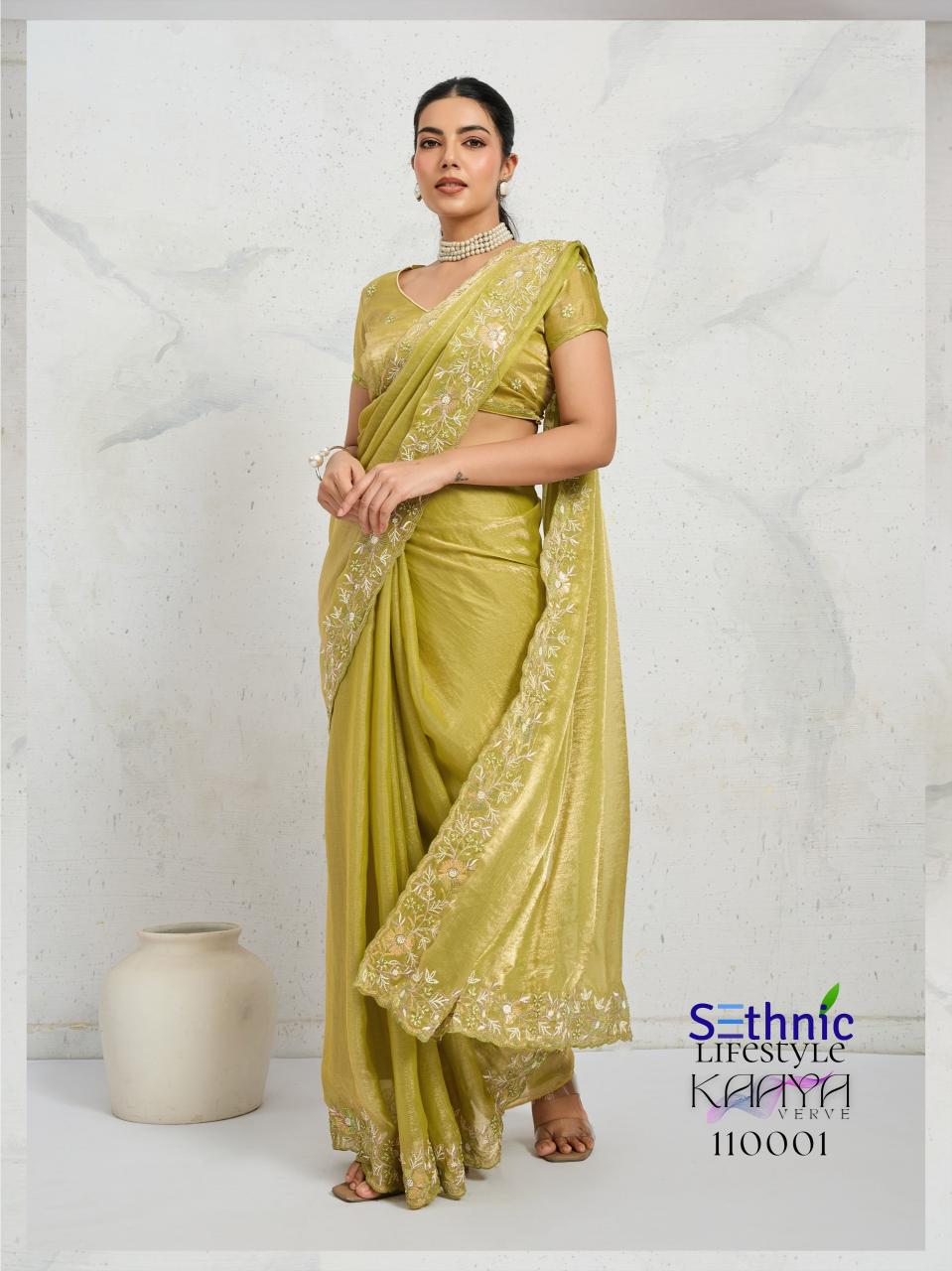 Sethnic Kaaya Verve catalog wholesale sarees in chennai