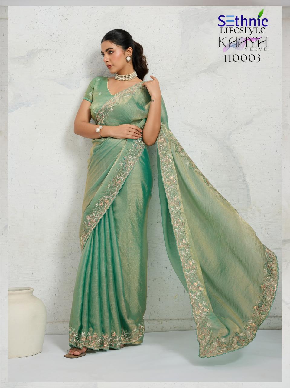 Sethnic Kaaya Verve catalog wholesale sarees in chennai