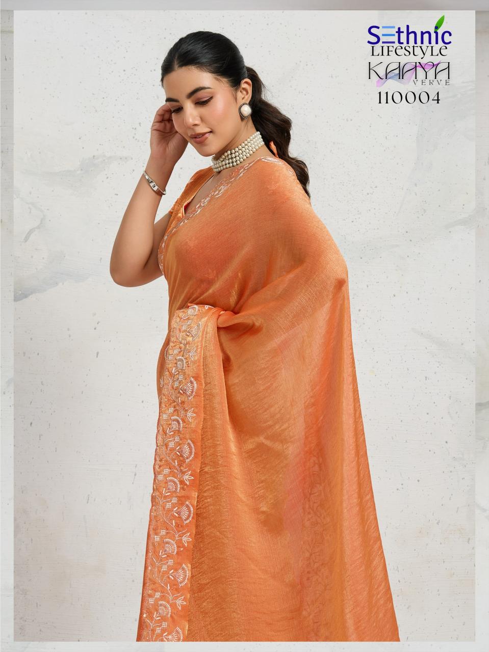 Sethnic Kaaya Verve catalog wholesale sarees in chennai