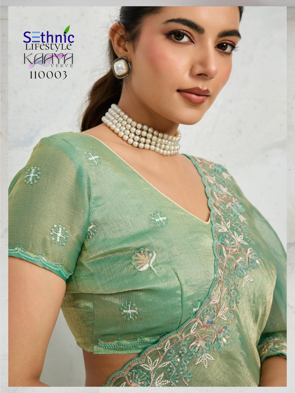 Sethnic Kaaya Verve catalog wholesale sarees in chennai