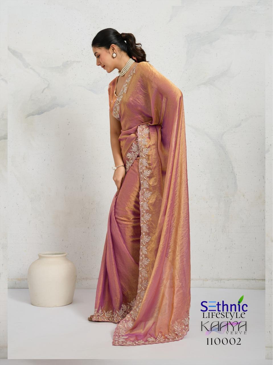 Sethnic Kaaya Verve catalog wholesale sarees in chennai