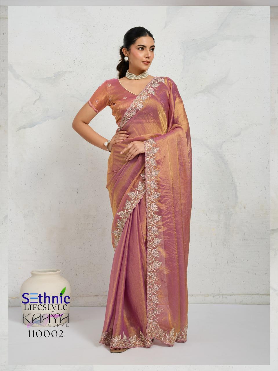 Sethnic Kaaya Verve catalog wholesale sarees in chennai