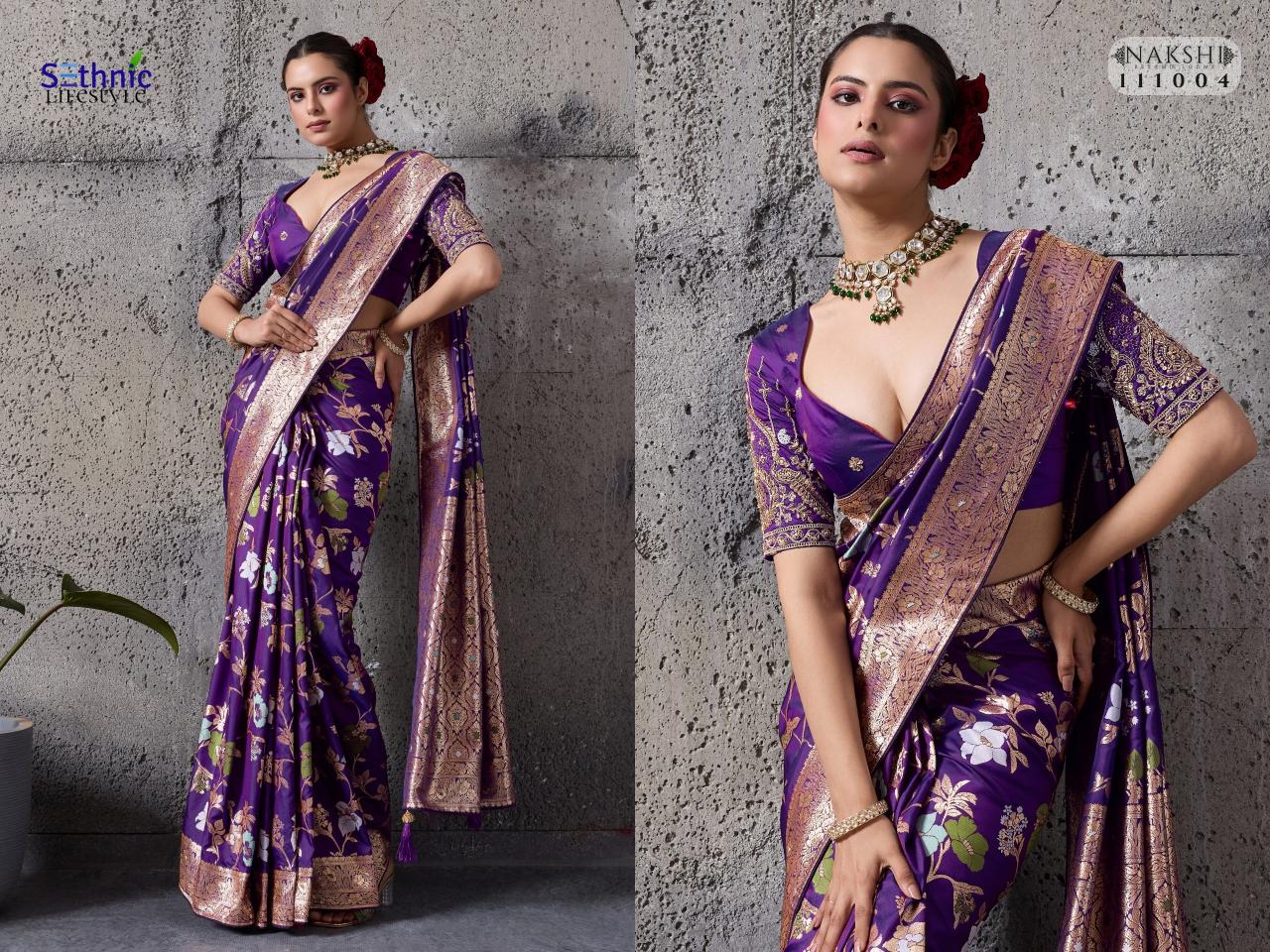 Sethnic Nakshi catalog wholesale silk sarees in coimbatore