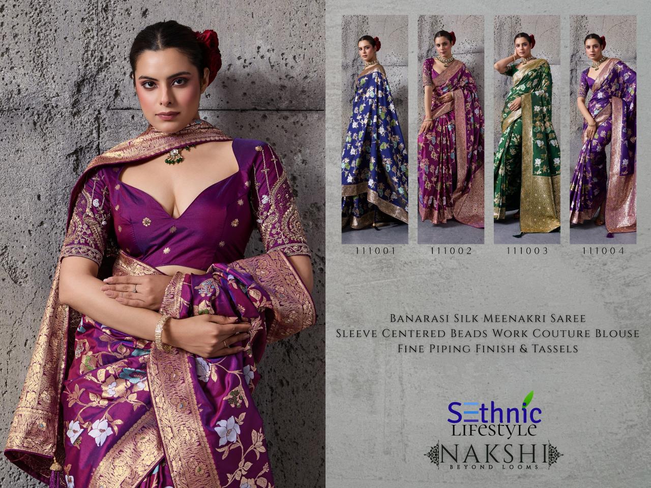 Sethnic Nakshi catalog wholesale silk sarees in coimbatore