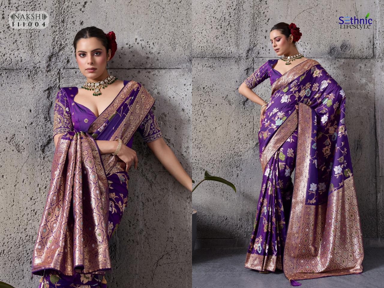 Sethnic Nakshi catalog wholesale silk sarees in coimbatore