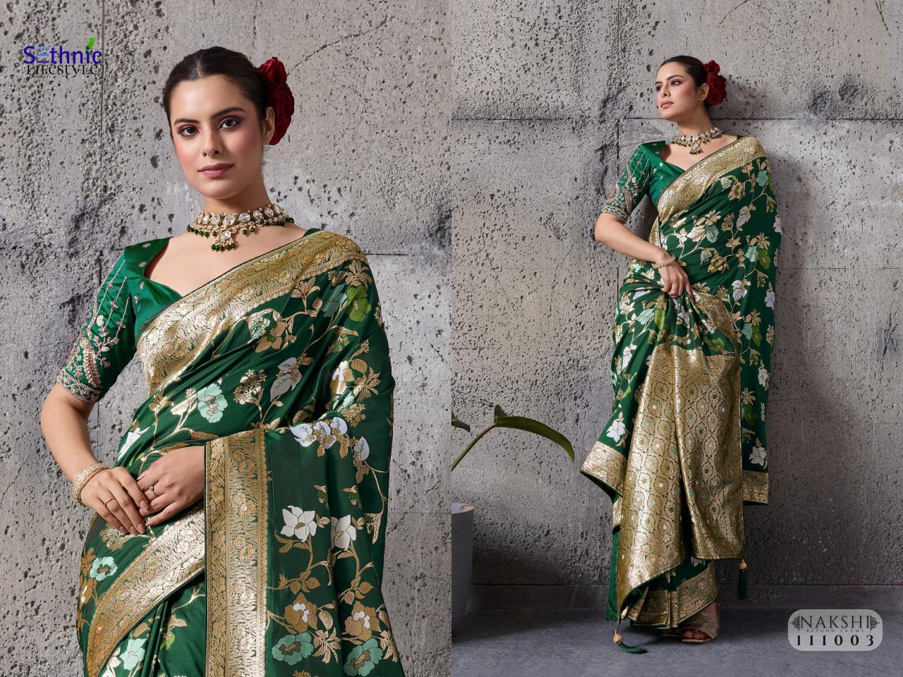 Sethnic Nakshi catalog wholesale silk sarees in coimbatore