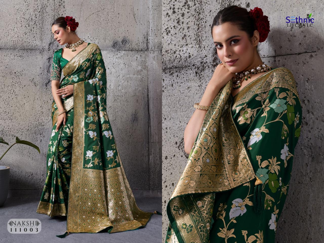 Sethnic Nakshi catalog wholesale silk sarees in coimbatore
