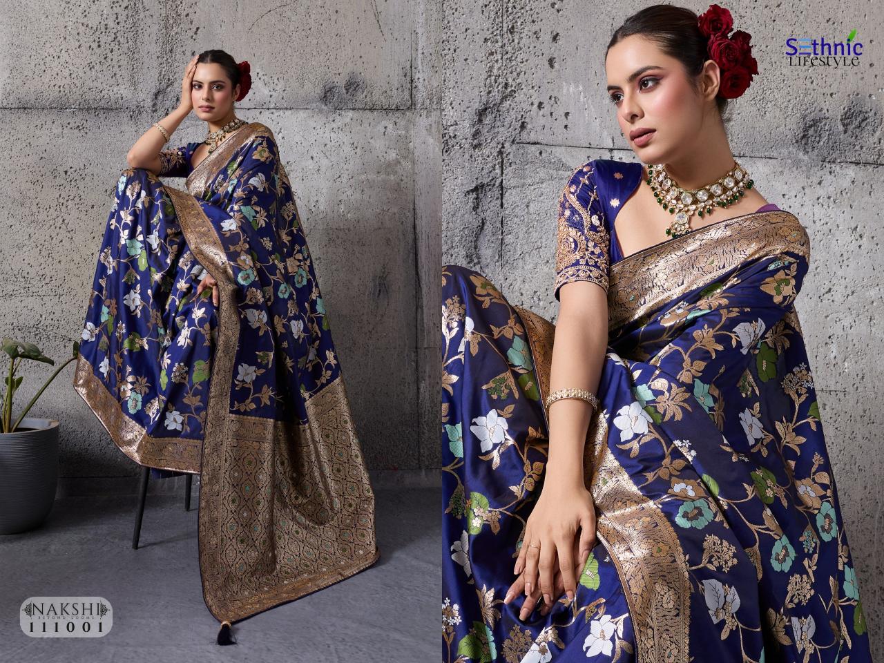 Sethnic Nakshi catalog wholesale silk sarees in coimbatore