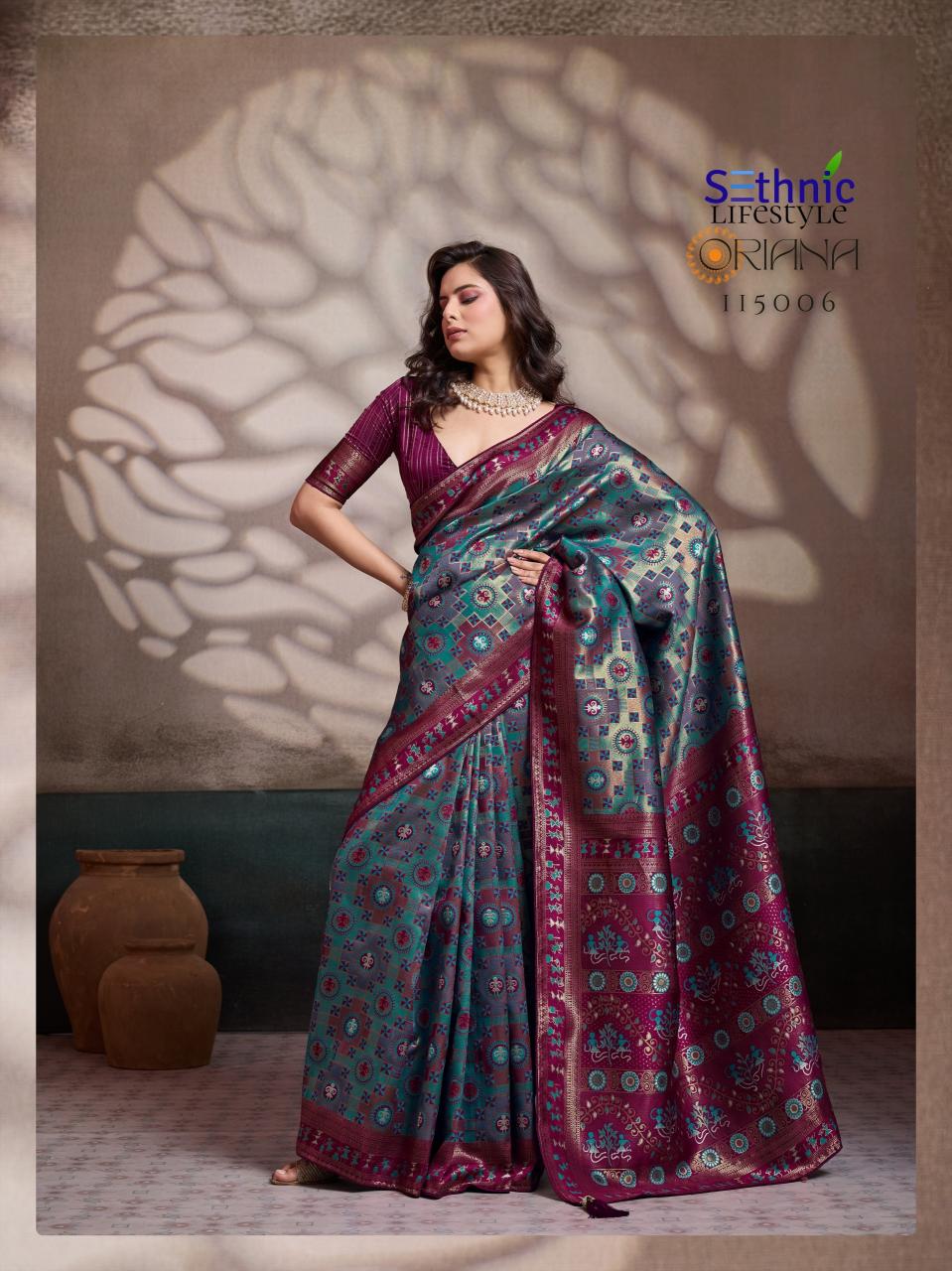 Sethnic Oriana catalog saree wholesale in india