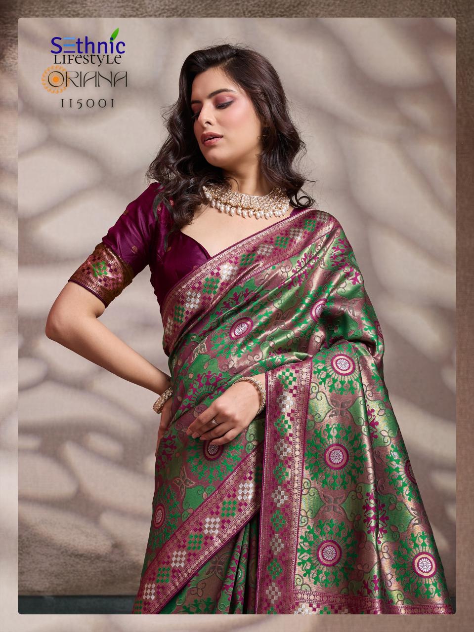 Sethnic Oriana catalog saree wholesale in india