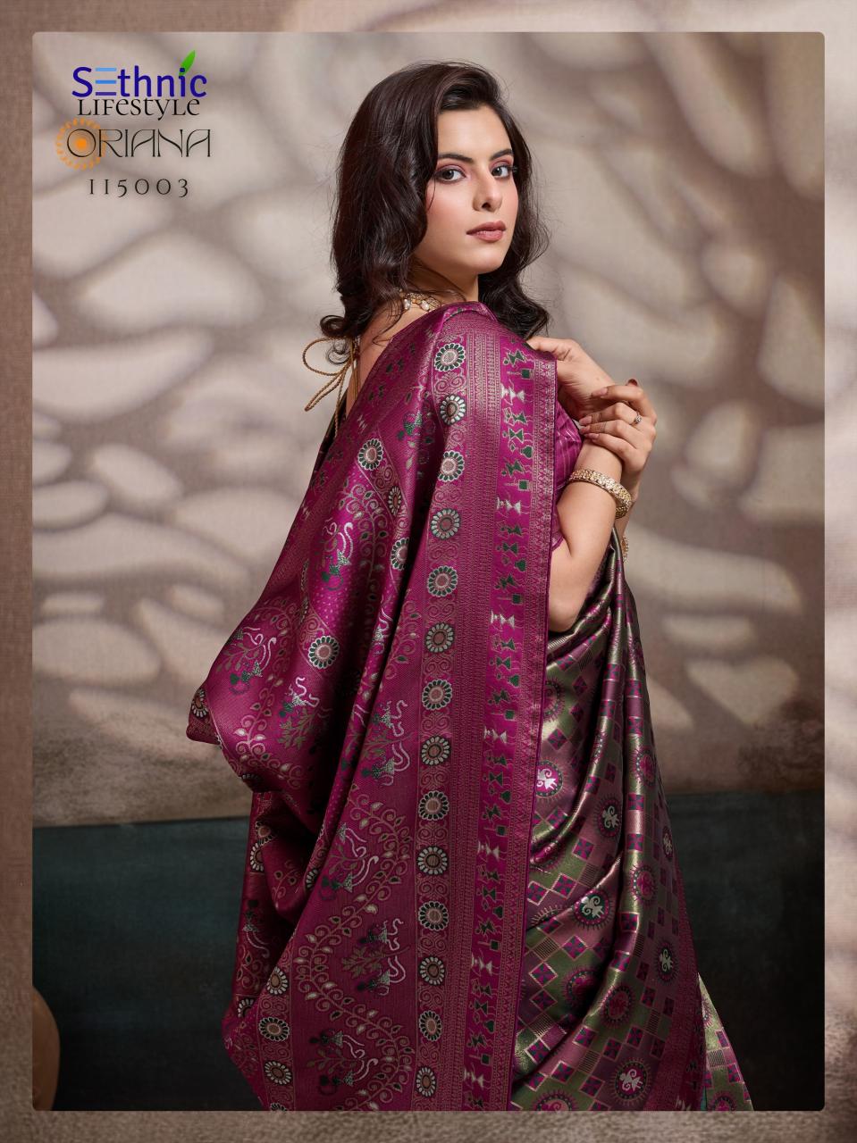 Sethnic Oriana catalog saree wholesale in india