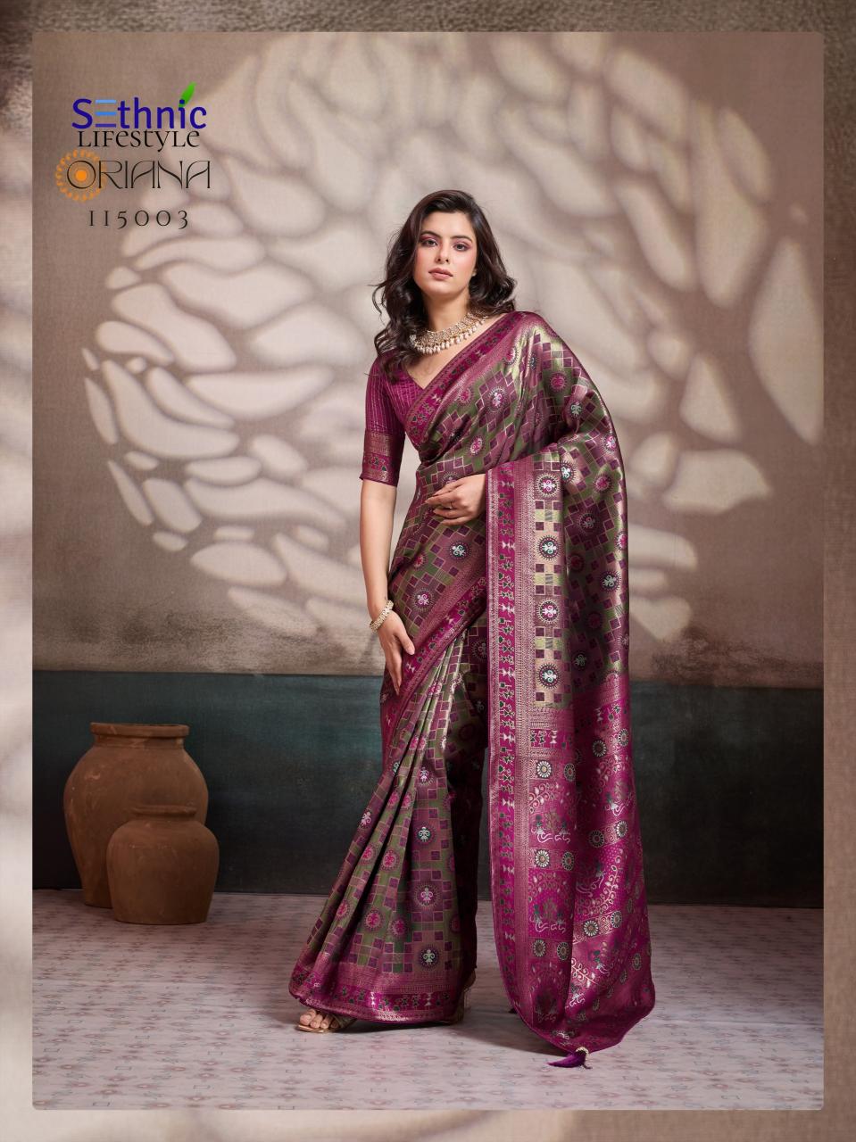 Sethnic Oriana catalog saree wholesale in india