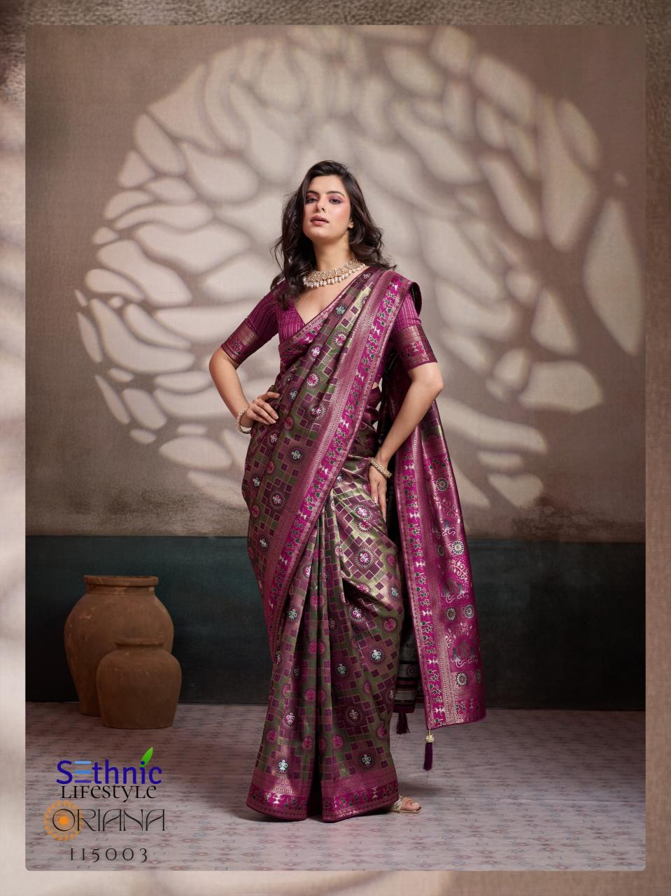 Sethnic Oriana catalog saree wholesale in india