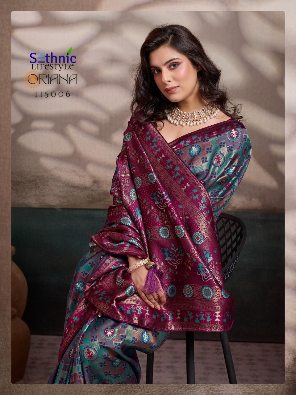 Sethnic Oriana catalog saree wholesale in india