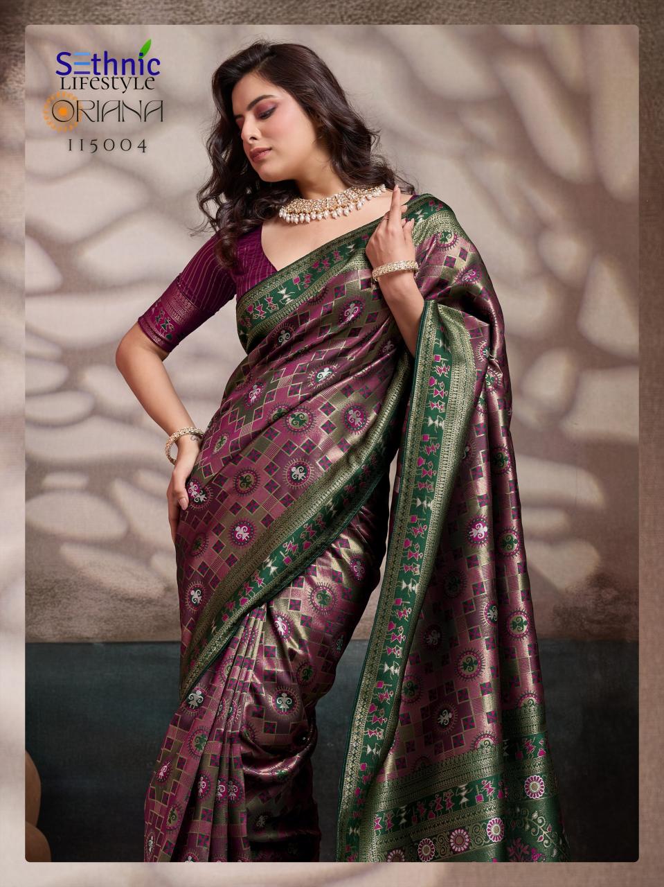 Sethnic Oriana catalog saree wholesale in india