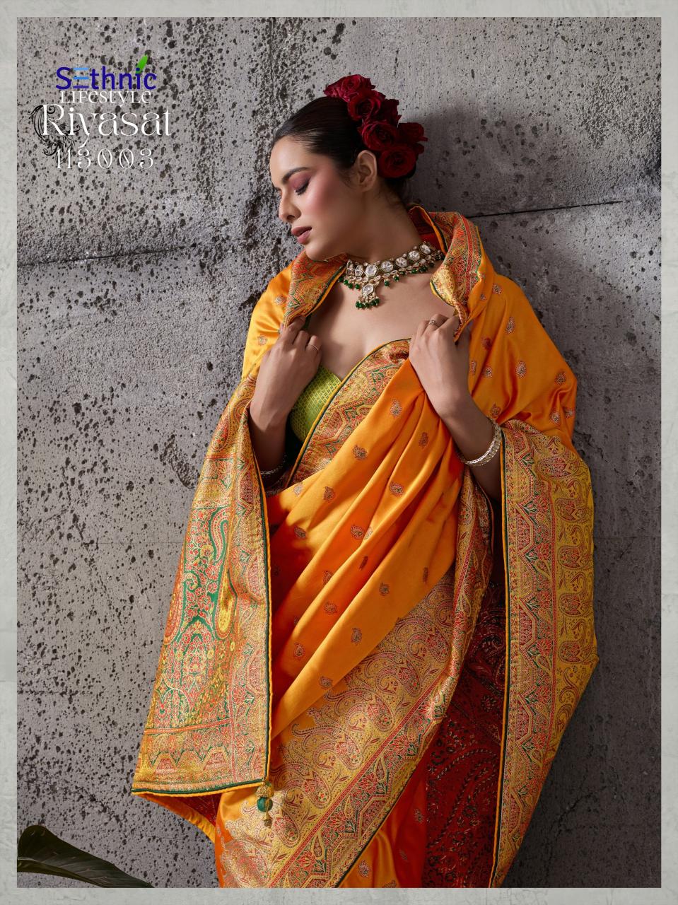 Sethnic Riyasat catalog designer saree wholesale