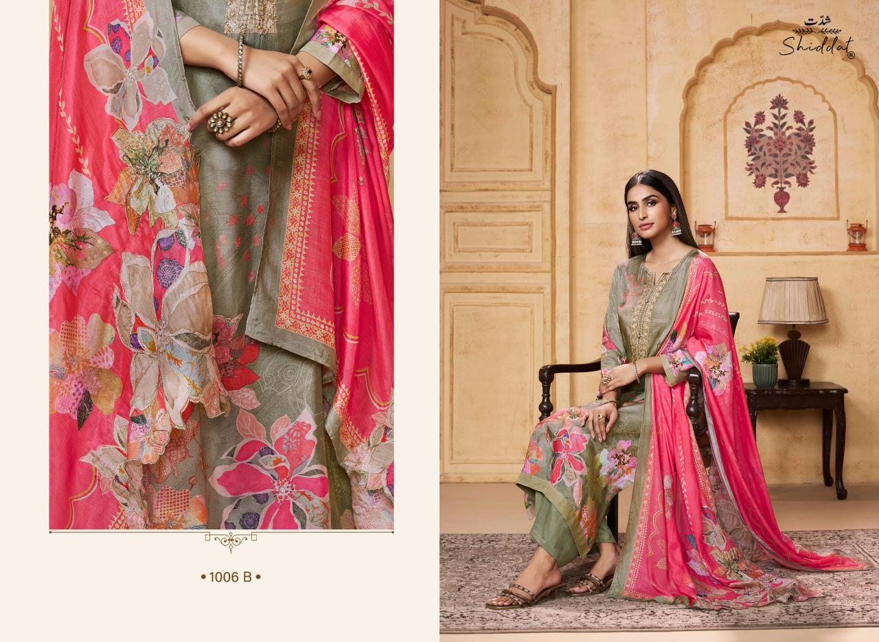 Shiddat Maris 1006 catalog buy wholesale salwar kameez surat