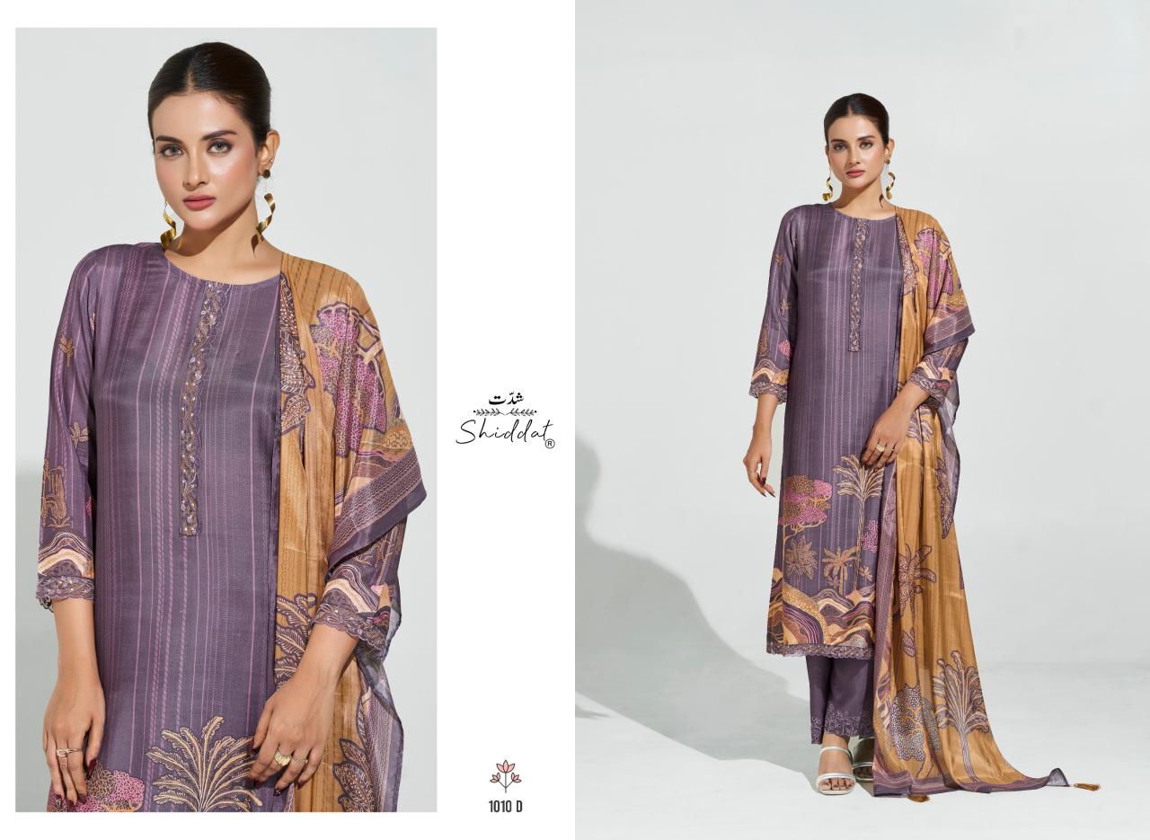 Shiddat Serina 1010 catalog churidar salwar kameez wholesale market