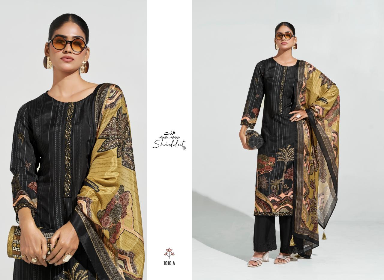 Shiddat Serina 1010 catalog churidar salwar kameez wholesale market
