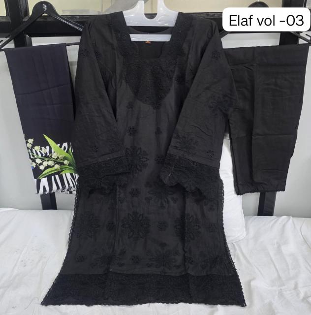 Shraddha Elaf vol 3 catalog readymade pakistani suits in surat