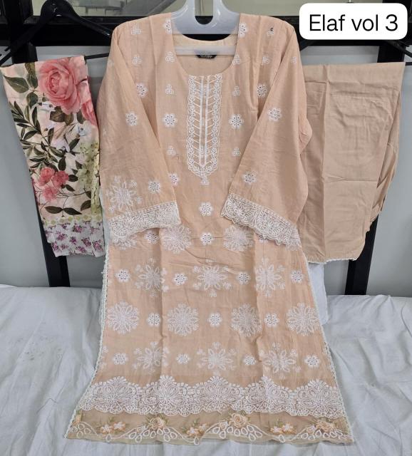 Shraddha Elaf vol 3 catalog readymade pakistani suits in surat