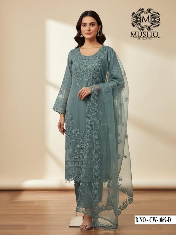 Shrddha Mushk CW 1069 Catalog wholesale pakistani suits in uae