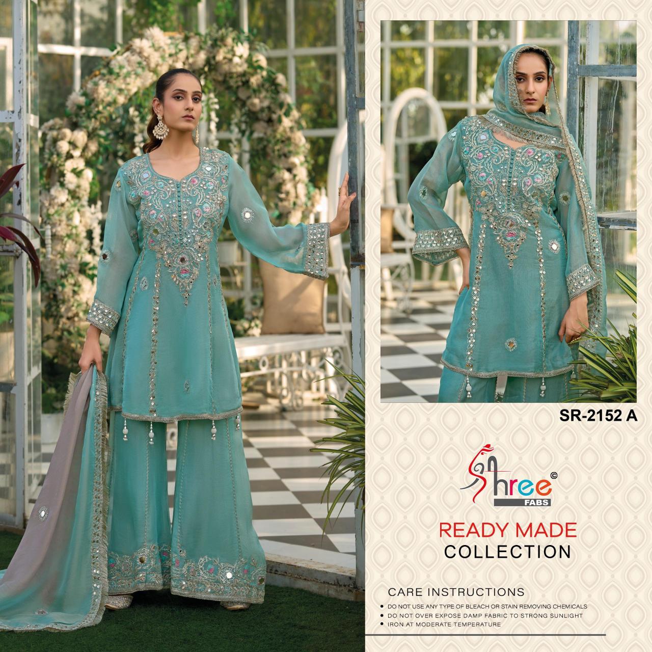 Shree fabs 2152 catalog pakistani original suits wholesale in pakistan