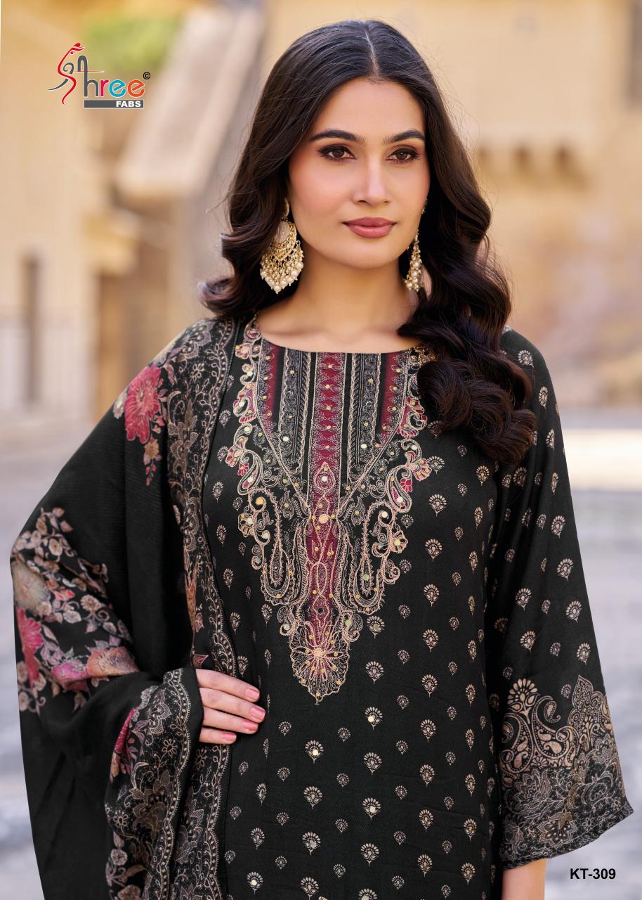 Shree fabs 309 catalog pakistani ladies suits wholesale
