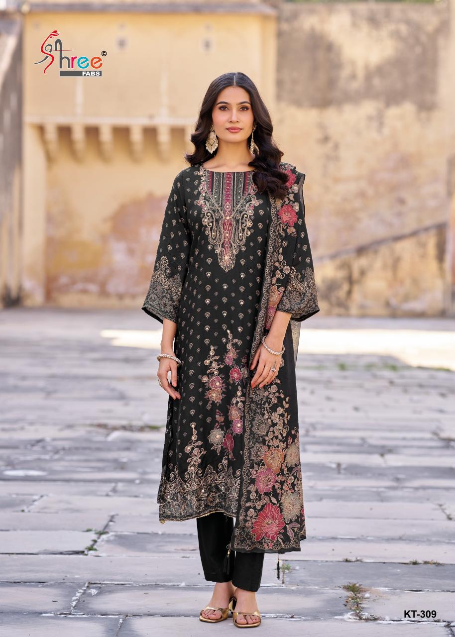 Shree fabs 309 catalog pakistani ladies suits wholesale